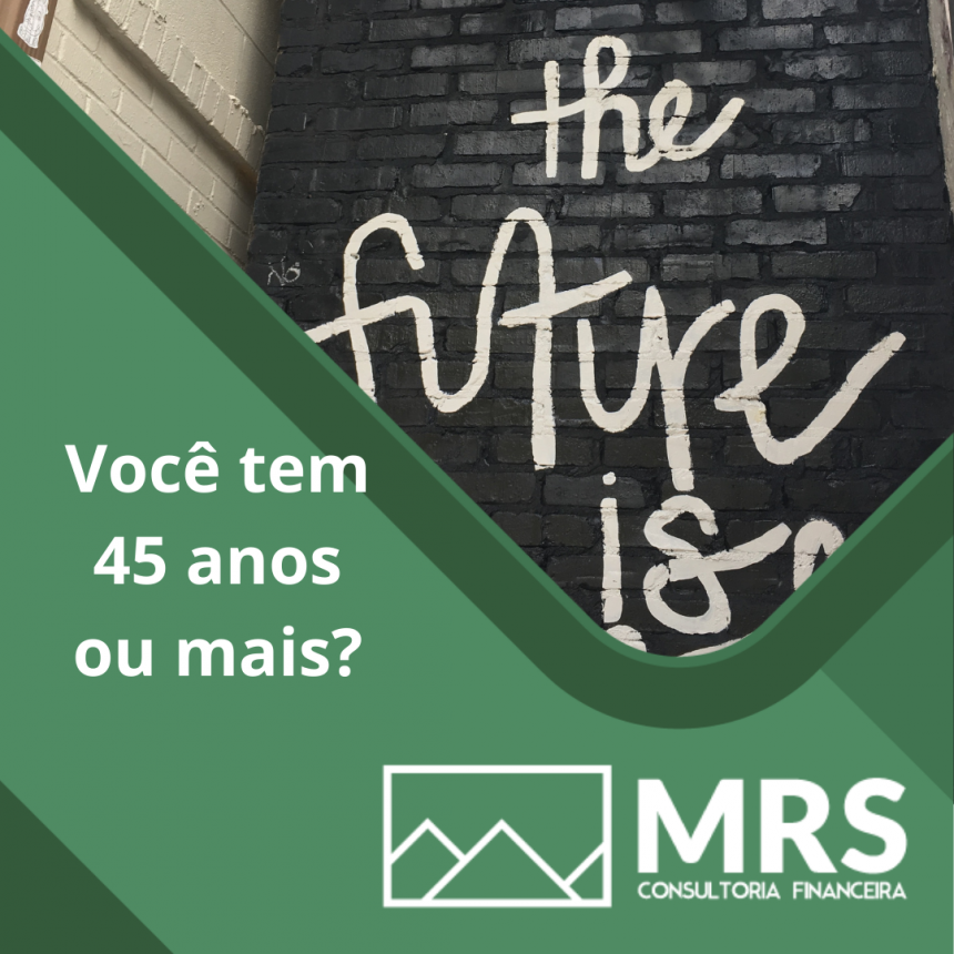 Você tem 45 anos ou mais?